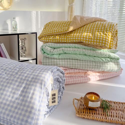 Coverlets Summer Bedspreads Spring Quilt Air Conditioning Quilt Summer Single Cool Quilt 200*230/150*200cm Machine Washable Thin Quilt Clouds Cotton Soft For All Season,Soft And Comfortable ( Color : Bxzpzplj