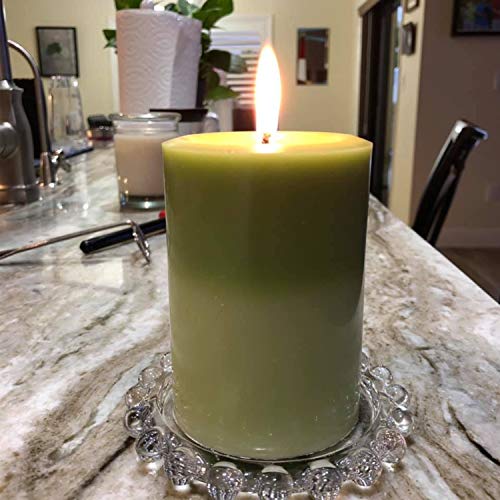 MILIVIXAY 4pcs Plastic Candle Molds - Including Pillar, Cylinder, Rectangle and Sphere Molds for Beeswax