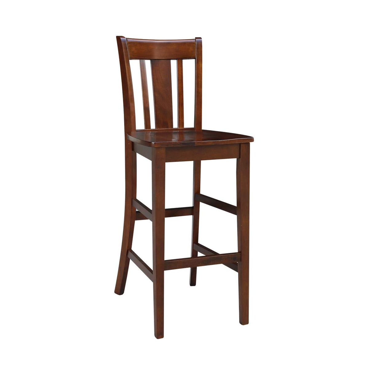 International Concepts San Remo Stool Barstool, Espresso IC International Concepts