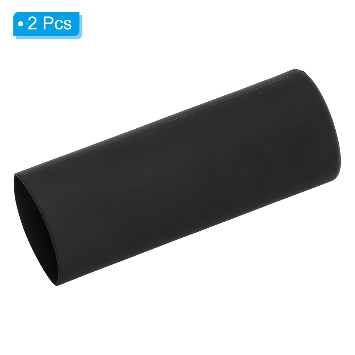 PATIKIL Silicone Sublimation Tumblers Sleeve, 2 Pcs Heat Resistant Seamless Tumblers Wrap for 20 Oz Skinny Sublimation Blank Cups, Black PATIKIL