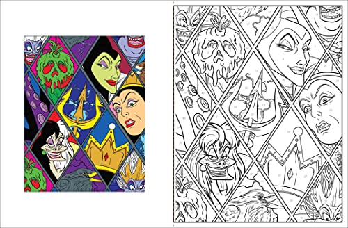 Disney Villains Color-by-Number WoodArtSupply