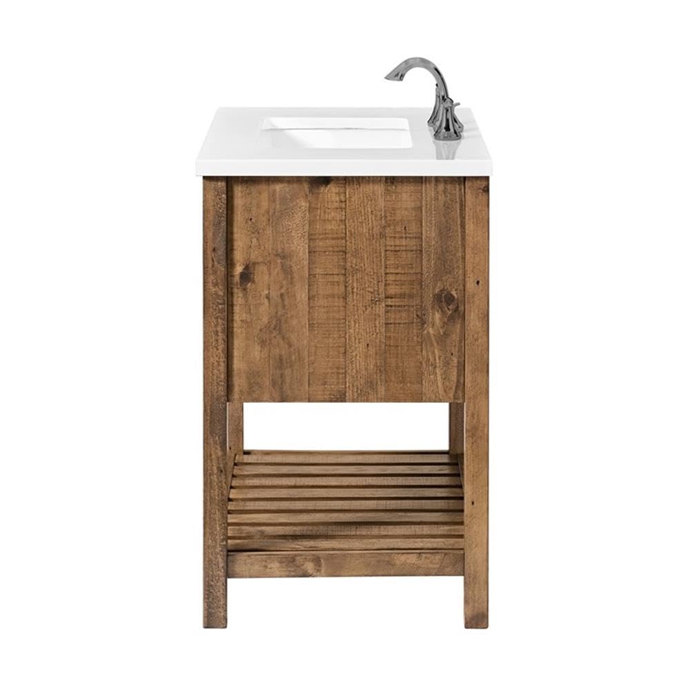 Martin Svensson Home Monterey 31" Wood Single Bathroom Vanity Natural Brown Martin Svensson Home