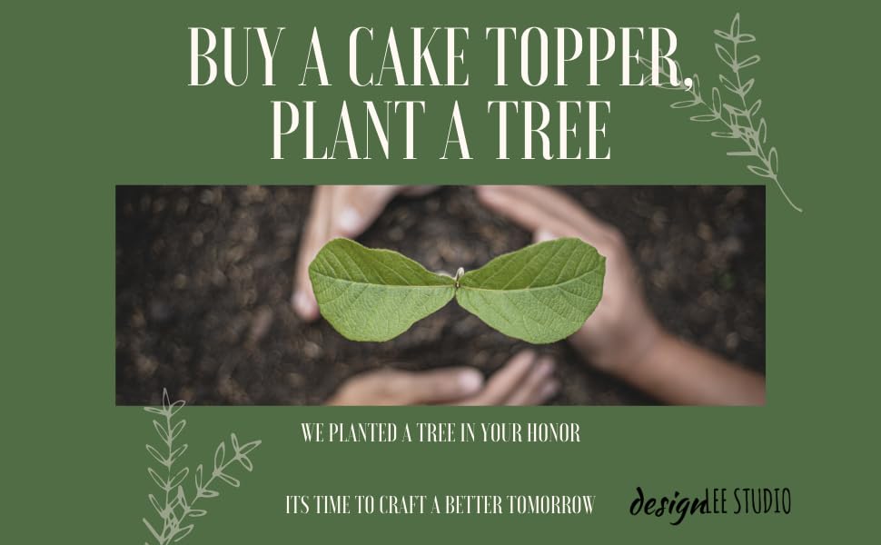 Personalized Happy Birthday Cake Topper Couples Name Cake Topper for Wedding or Engagement Gift Custom Birthday Cake Topper for Any Age Made with Wood & Acrylic designLEE Studio