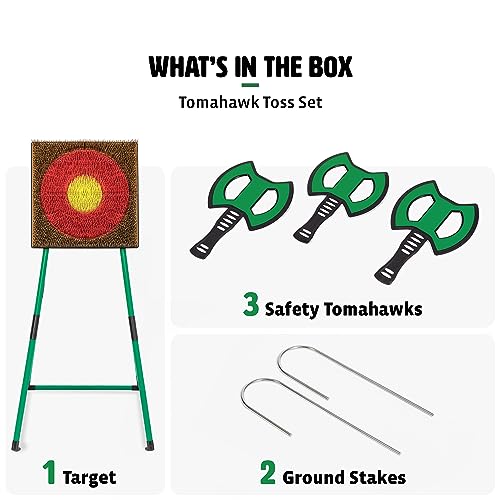 EastPoint Axe Throw Target Game Set for Indoors and Outdoors EastPoint Sports