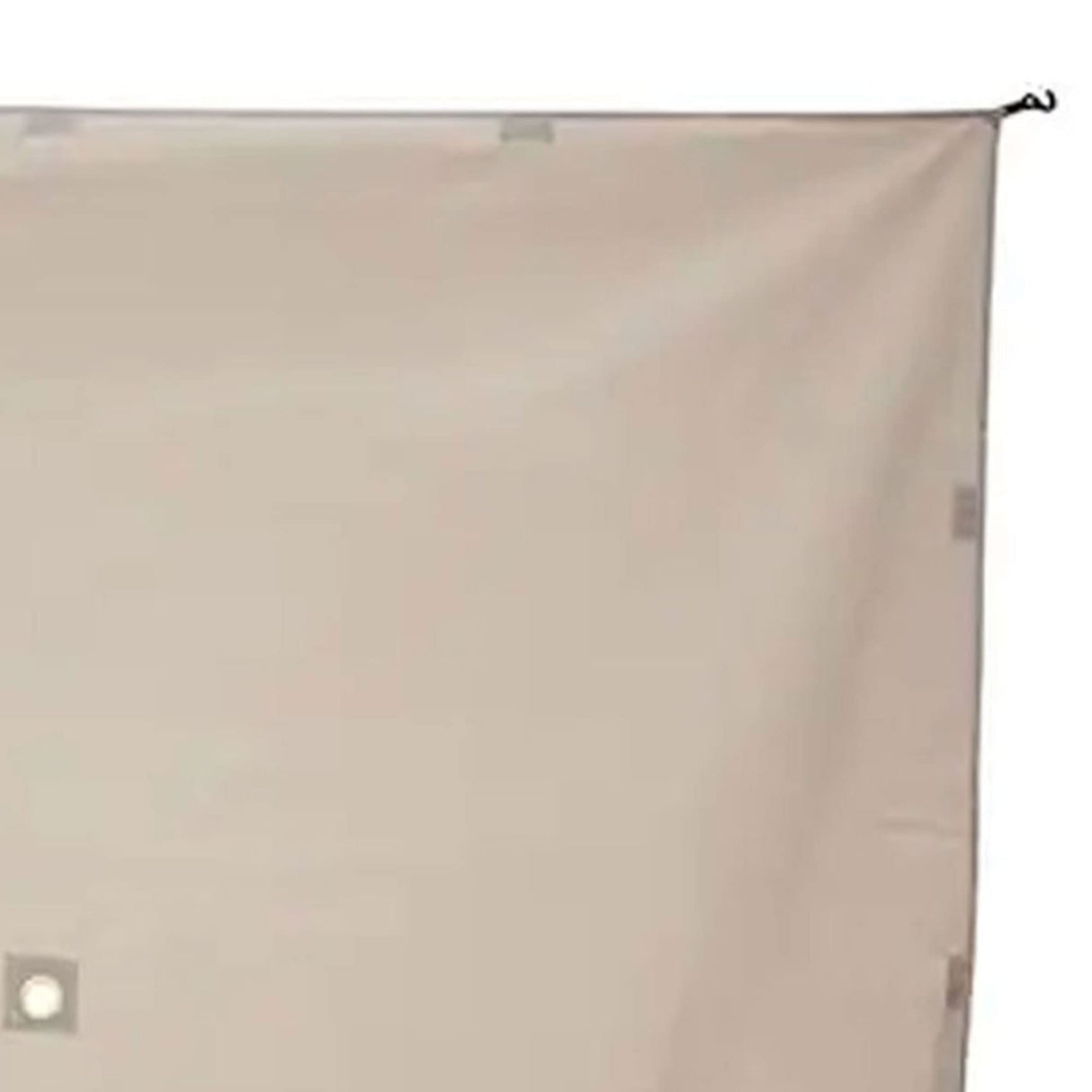 Gazelle GAZL-GA104 Waterproof Gazebo Tent Three Wind Screen Panel in Desert Brown, (Tent Not Included) Gazelle