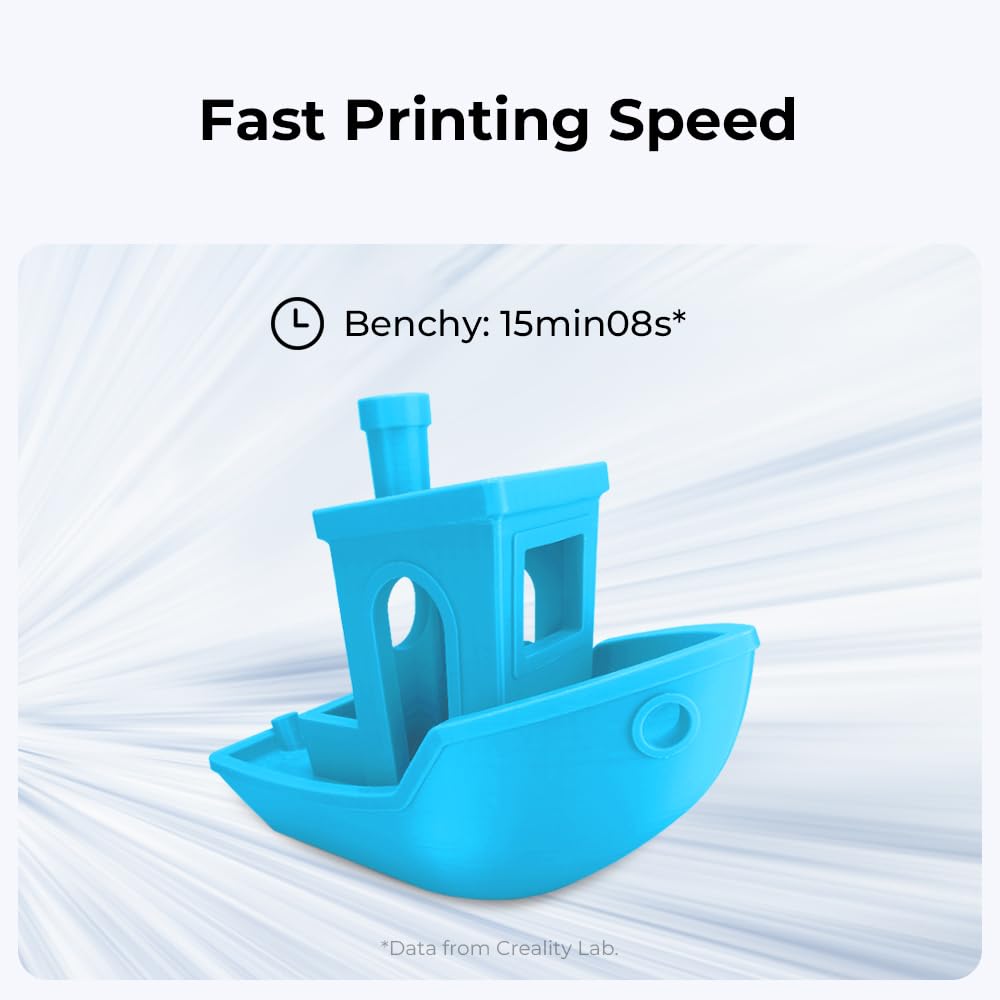 Official Creality Ender 3 V3 KE 3D Printer. Smart OS, 500mm/s Max Printing Speed, X-axis Linear Rail for Ender3 V3 KE Smarter and Faster 3D Printing Cregrant3D