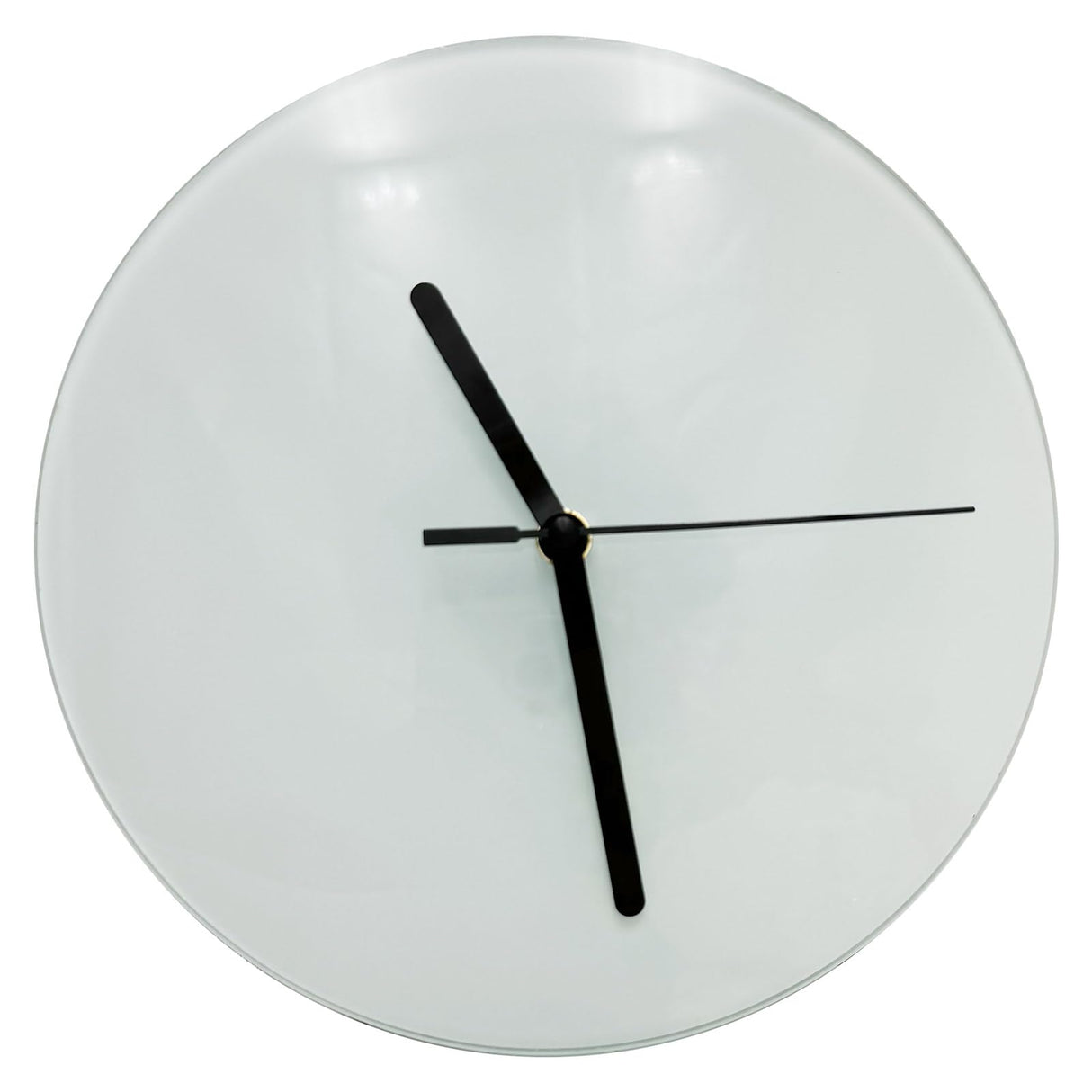 QOMOLANGMA 20pcs Sublimation Blank Photo Frame 7.8 in Round Glass Photo Frame Clock Tempered Glass Clock for Heat Press Transfer Blank DIY Picture Wall Frame Poster QOMOLANGMA