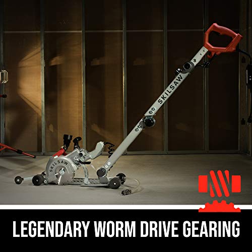 SKIL 7" Walk Behind Worm Drive Skilsaw for Concrete - SPT79A-10 Skil