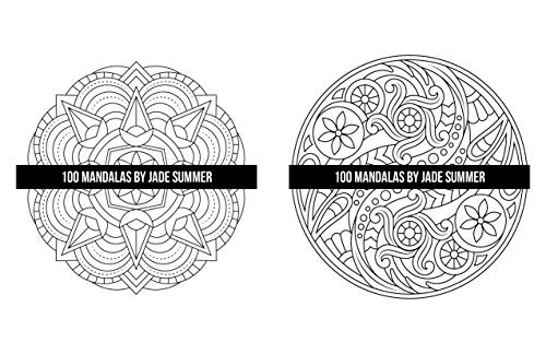 Mandala Coloring Book: For Adults with 100 Magical Mandalas WoodArtSupply