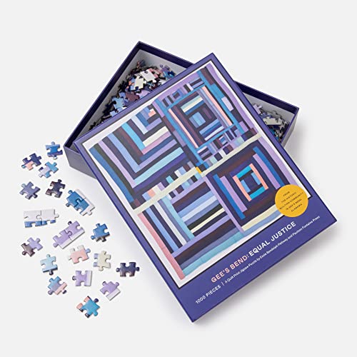 Clarkson Potter Gee's Bend: Equal Justice: A Quilt Print Jigsaw Puzzle: 750 Pieces Jigsaw Puzzles for Adults Clarkson Potter