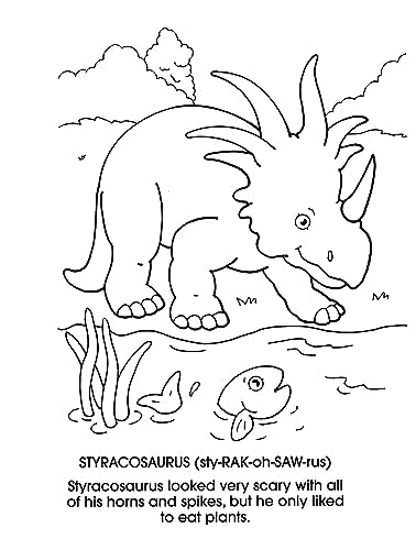 Dinosaurs (Dover Coloring Books) Dover Publications