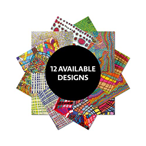 Origami Paper 100 sheets Modern Art 6" (15 cm): Art By Bennett Agnew for PSL STRIVE: Double-Sided Sheets Printed with 12 Different Designs (Instructions for 5 Projects) WoodArtSupply
