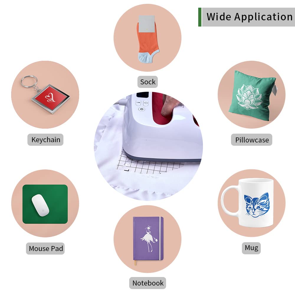 Solid Color Transfer Sheets, 16 Pcs 12"x 12" Plain Colors Pre-Printed Sublimation Paper for Heat Press Mug, DIY T- Shirts, Coasters Blanks Lucky Goddness