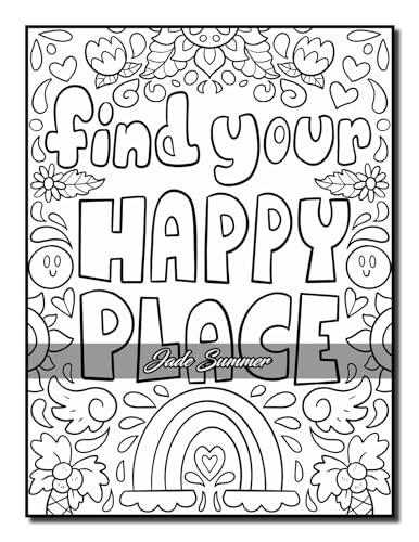 Positive Quotes: An Inspirational Coloring Book for Adults, Teens, and Kids with Positive Affirmations, Motivational Sayings, and More! (Inspirational Coloring Books) WoodArtSupply