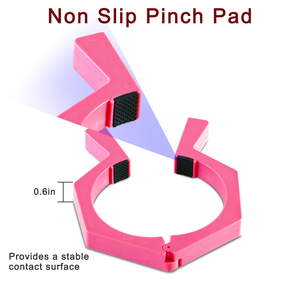 Pinch Perfect Tumbler clamp Tool - 20 oz Sublimation Tumblers + Tumblers Width Measurer for tumblers. Perfect for Creating Custom Designs on Your tumblers by ILouxNei ILouxNei