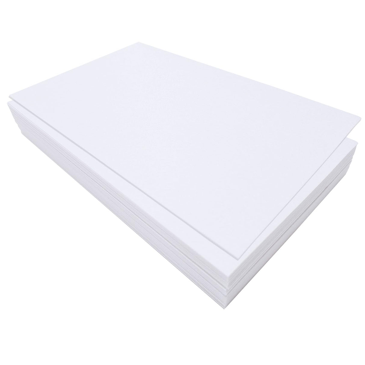 Jtnohx Stiff Felt Sheets, 32 Pcs Felt Fabric, 7"×11.3" Color Felt for Crafts, Craft Felt Square for Sewing Embroidery Handwork and Festivals Party (White) Jtnohx