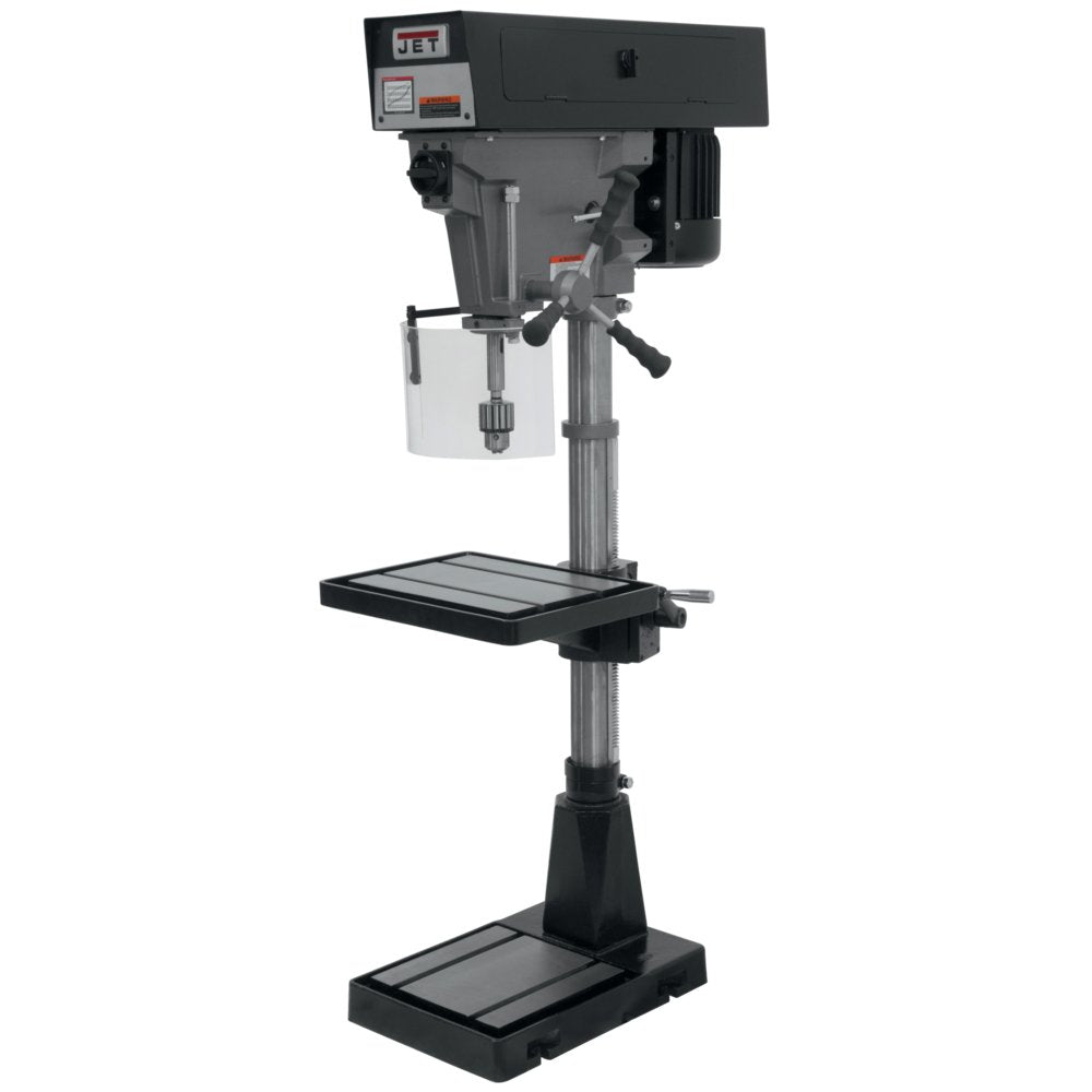 JET 15-Inch Step Pulley Drill Press, 6 Speed, 1Ph 115/220V (Model J-A3816) Jet