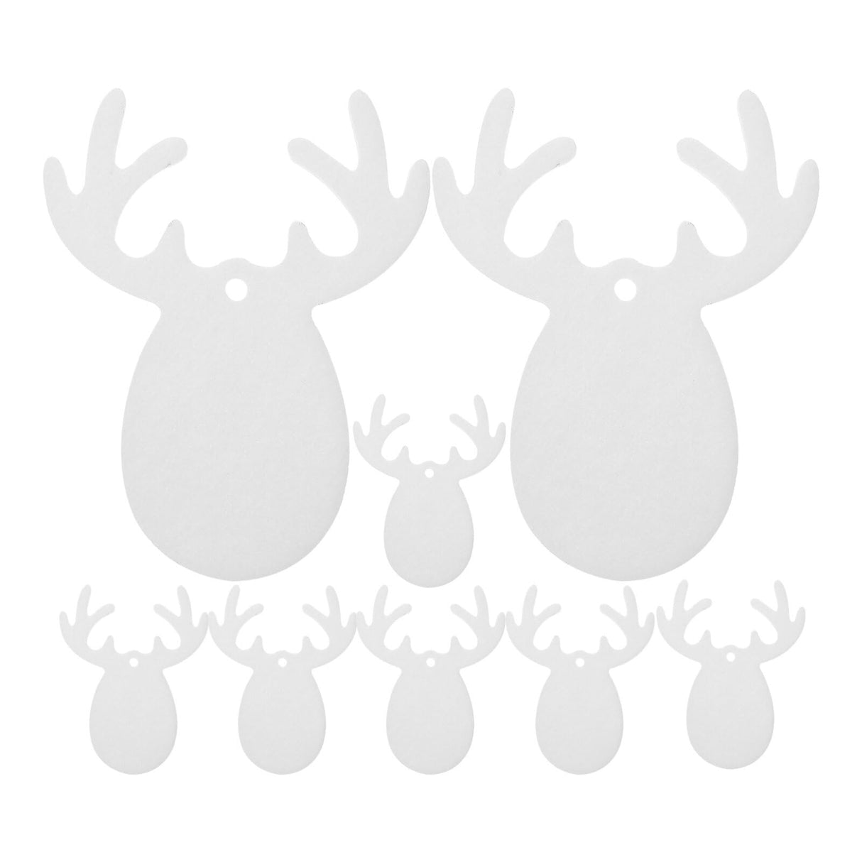 Baluue 8pcs Air Freshener Sublimation Blanks, Car Scented Hanging Sheets Car White Fragrant Blank Air Freshener Sheets Diy Auto Scented Sheets for Car Home Decor Baluue