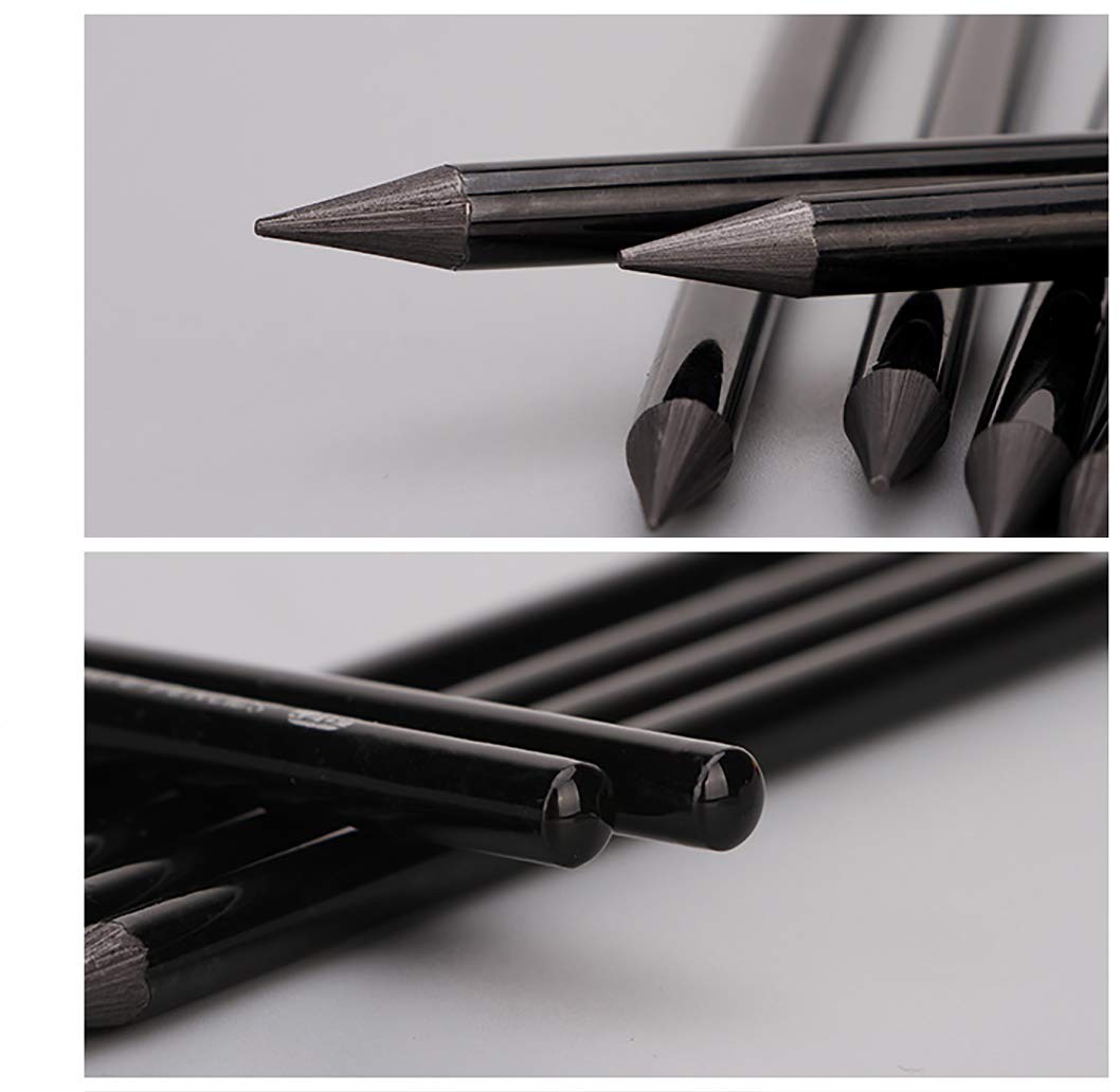 YYMIYU Full Graphite Pencils set 6 Piece.HB/2B/4B/6B/8B/EE (lead pencil) YYMIYU