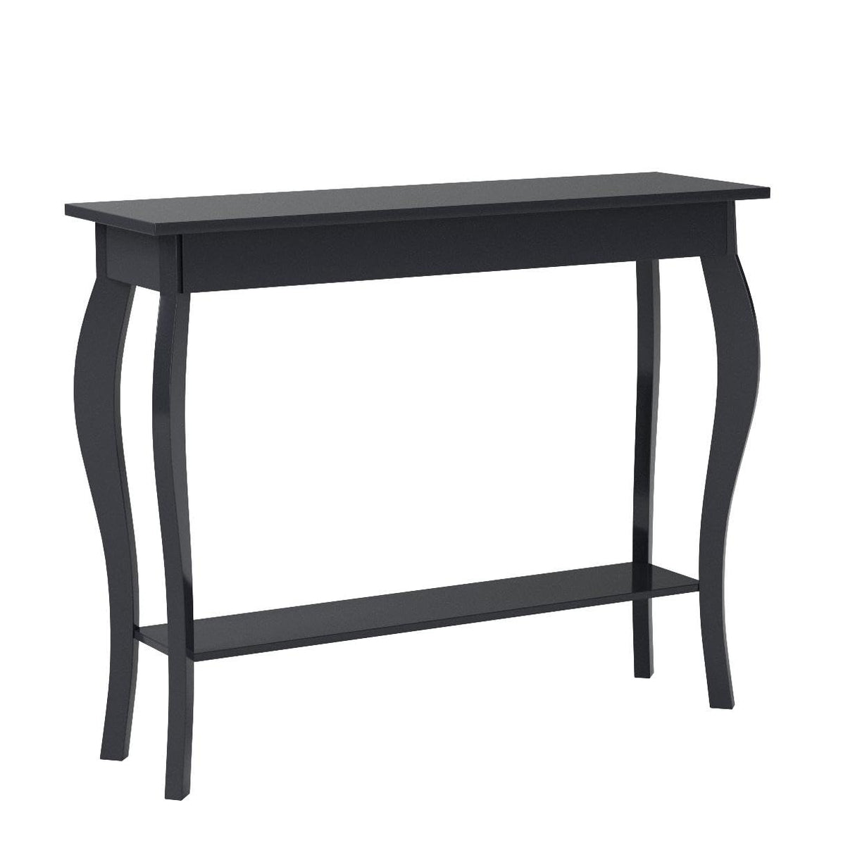 ChooChoo Narrow Console Table, Chic Accent Sofa Table, Entryway Table, Espresso ChooChoo