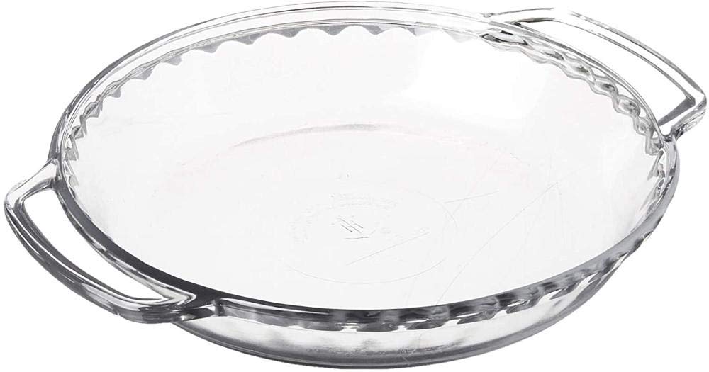 Anchor Hocking Oven Basics 9.5-Inch Deep Pie Plate, Clear, 1 Piece Anchor Hocking