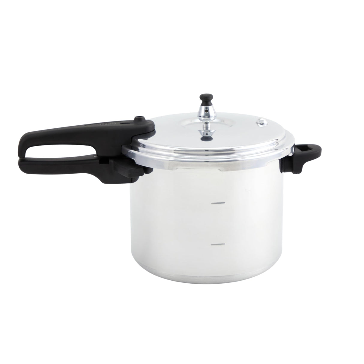 IMUSA 7 Quart Stovetop Aluminum Presure Cooker with safety valves for risk-free opening Imusa