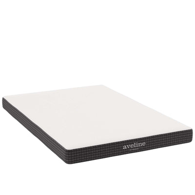 Modway Aveline Gel Infused Memory Mattress with CertiPUR-US Certified Foam, Twin, White