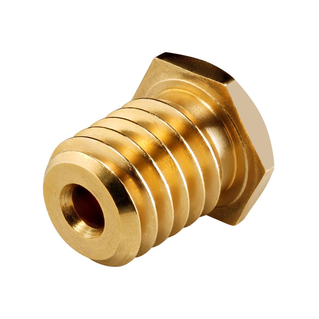 DUROZZLE Diamond PCD Tip 3D Printer Nozzles, Hardened High Precision for Bambu Lab P1P / P1S / X1 / X1C Upgraded Hotend High Speed 3D Printing (Bambu Lab, 0.8mm) DUROZZLE