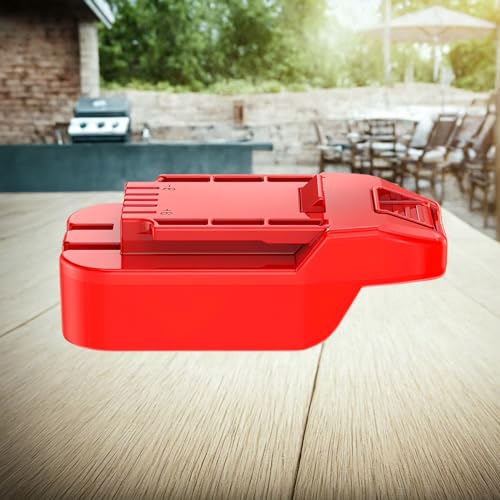 Adapter Upgrade for Bauer 20v Tools - Used for DeWalt 20v MAX Slider Li-Ion Batteries Installation and Power Supply - 1 Adapter Only LQ-18RY