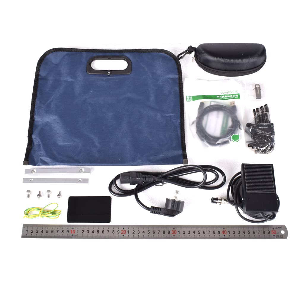 US Stock Fiber Laser 30W Raycus Fiber Laser Ovsuqu Raycus QS Engraver Compatible LightBurn Laser Engraver 7.9x7.9(200x200mm) lens for Metal Aluminum Steel Gold Jewelry More Ovsuqu