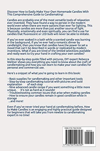How to Make Candles: A Guide for Learning How to Make Candles for Beginners (Crafts for Beginners) Independently Published