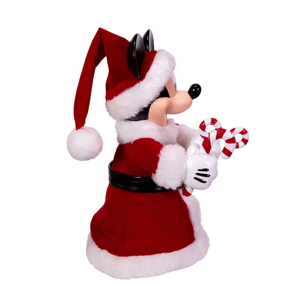 Kurt Adler 10-Inch Mickey Mouse Treetop/Tablepiece with Bendable Arms, Red Kurt S. Adler