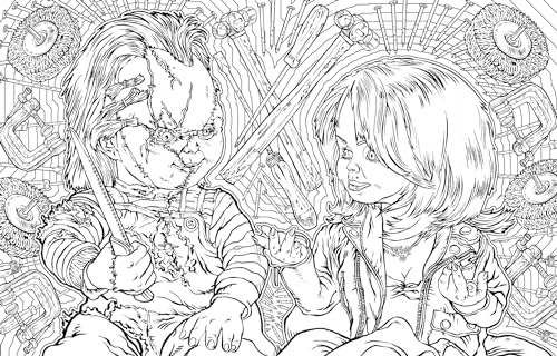 Chucky: The Official Coloring Book WoodArtSupply
