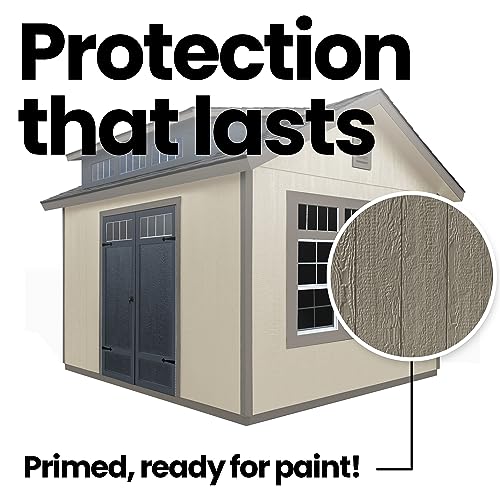 Handy Home Products Windemere 10x12 Do-it-Yourself Wooden Storage Shed with Floor Handy Home Products