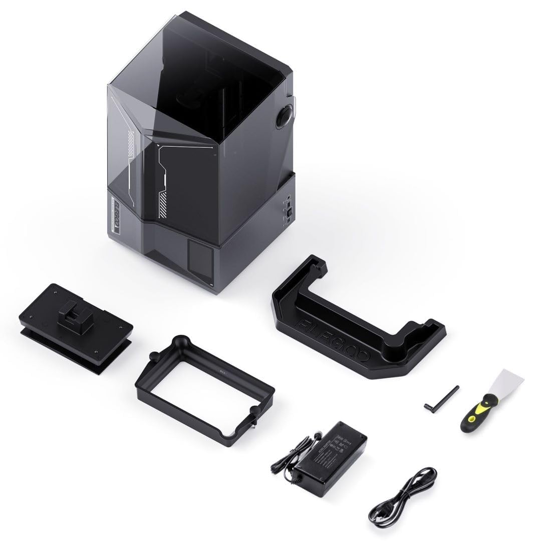 ELEGOO Saturn 4 Ultra 12K Resin 3D Printer, with Smart Automatic Leveling, 10-Inch 12K Monochrome LCD, 150mm/h Faster Printing Speed,8.62x4.84x8.66 Inch Printing Size ELEGOO