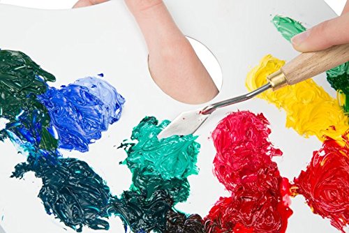 Palette Painting Knife Set 12 Pack with Carrying Case- Stainless Steel Art Paint Knives Sculpt Pro