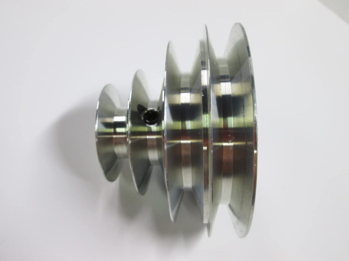 4-Step Cone Pulley 3/4" Keyed Bore; Replacement for Lathe, Drill Press, Scroll Saw, Band Saw Or1More
