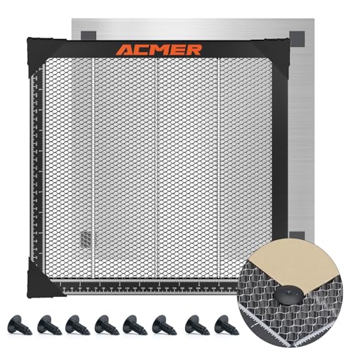 ACMER Laser Engraver Machine, K1 Desktop 3500mW Compact Laser Engraving Machine, 150×150mm Work Area, 0.08mm Fine Engraving Spot, Laser Cutter for Wood, Plywood, Acrylic, DIY Crafts & Small Business ACMER