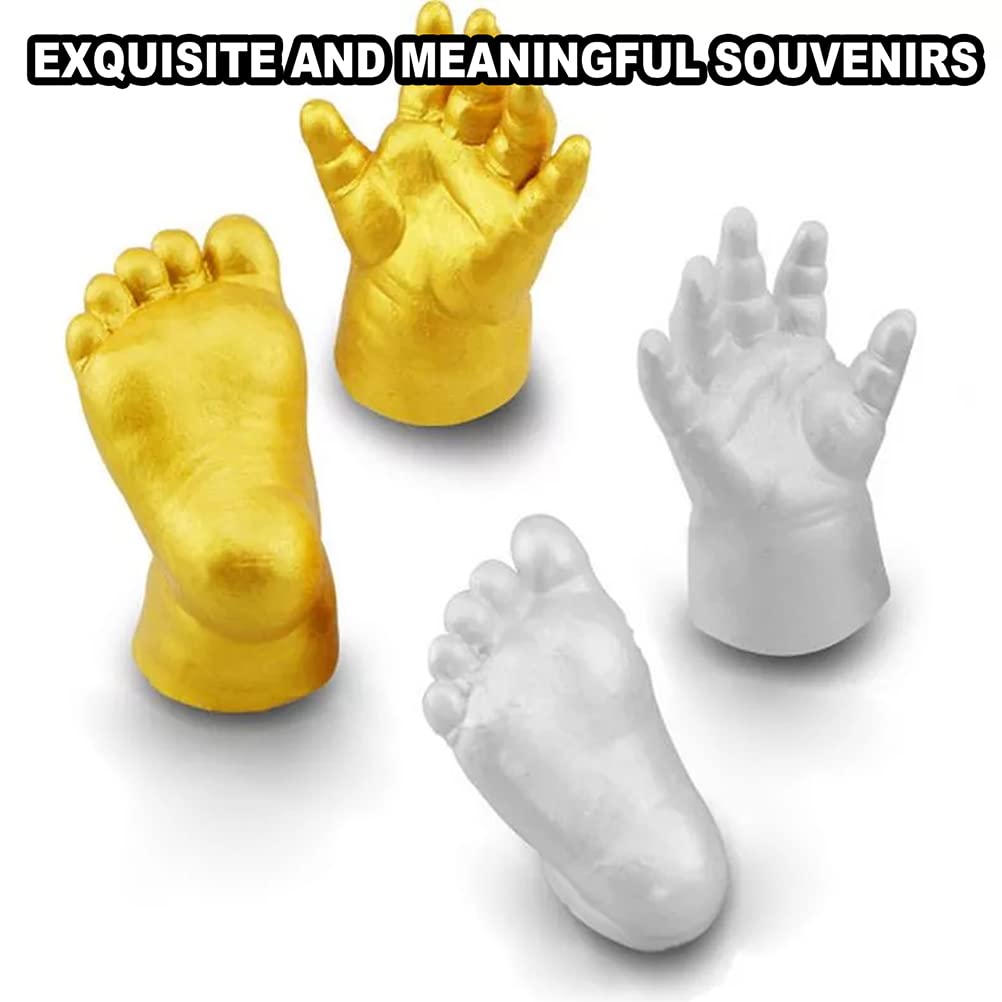 shenruifa Holding Hands Casting Kit DIY Hand Casting Kit Plaster Hand Kit Gift for Couples Wedding Anniversary Family and Kids,Unique Gift for Couples (A) shenruifa
