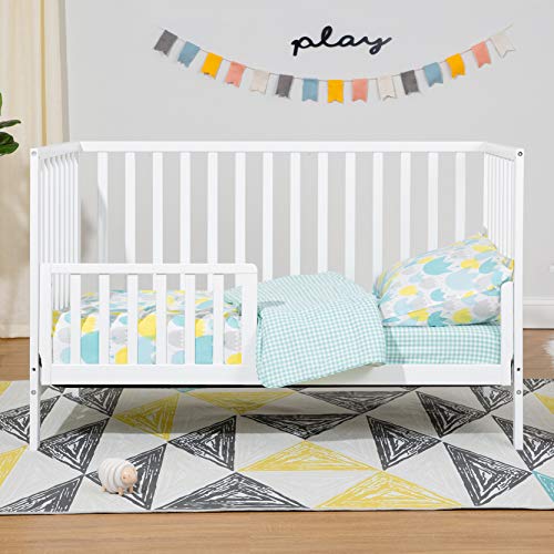 Davinci Union 4-in-1 Convertible Crib in White, Greenguard Gold Certified DaVinci