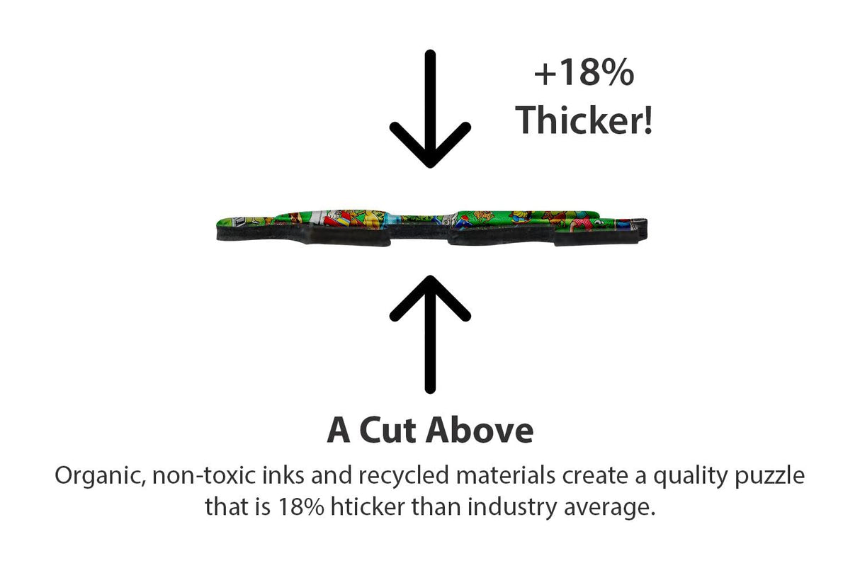 Springbok - The Dog Park - 500 Piece Jigsaw Puzzle- Cartoon Illustration of Dog Park by Steven Skelton Springbok