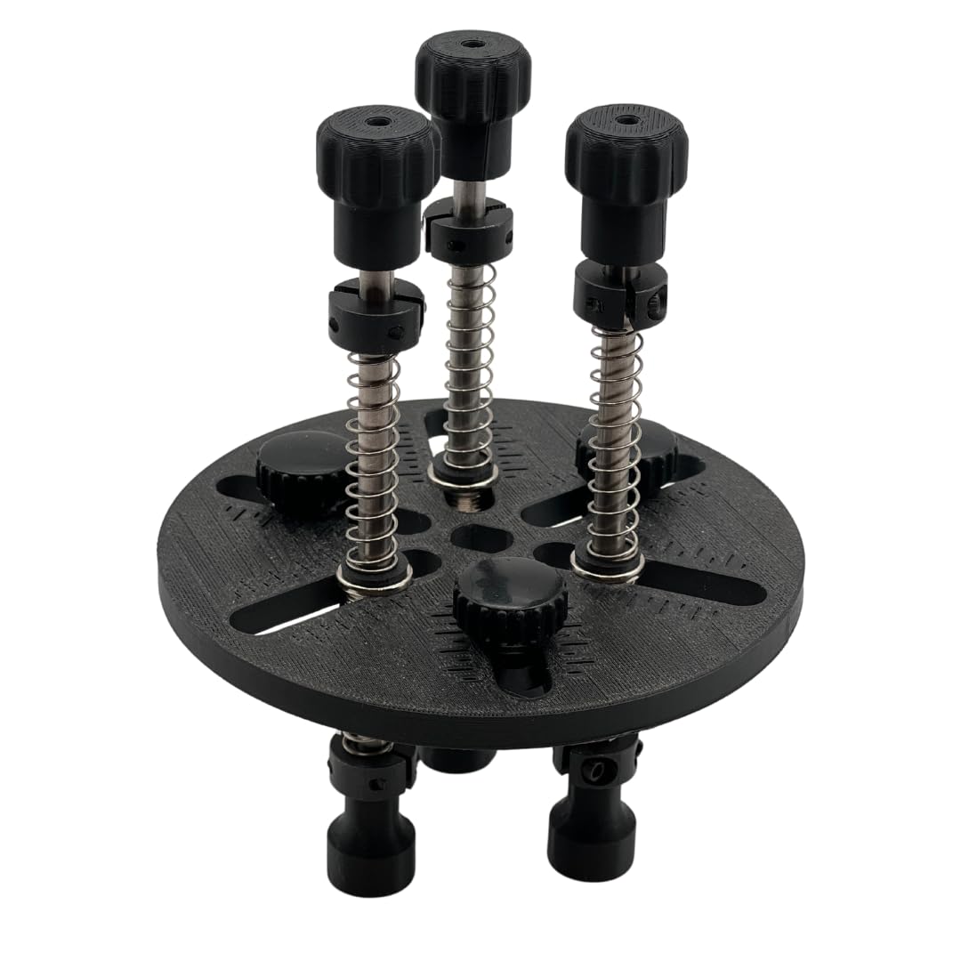 Adjustable Candle Wick Centering Tool – 3-Wick Holder for Candle Making Kit – Wick Setter Tool, Wick Placement Device, Candle DIY Accessory – Handmade in USA Modern Wayfarer