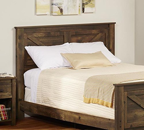 Ameriwood Home Farmington, Queen Headboard, Rustic,5749215COM Ameriwood Home