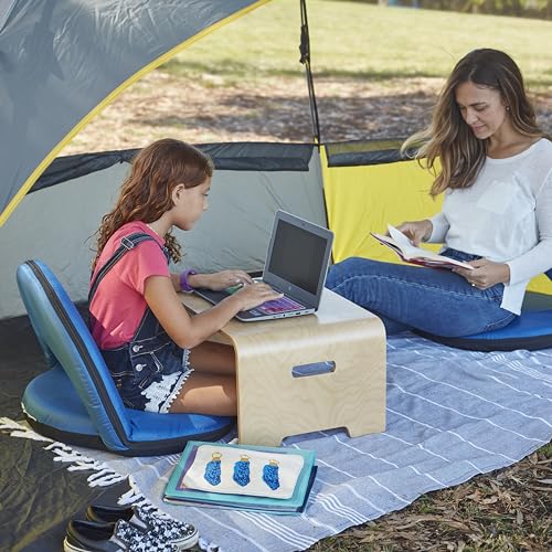 ECR4Kids Bentwood Lap Desk with Handles, Activity Table, Natural ECR4Kids