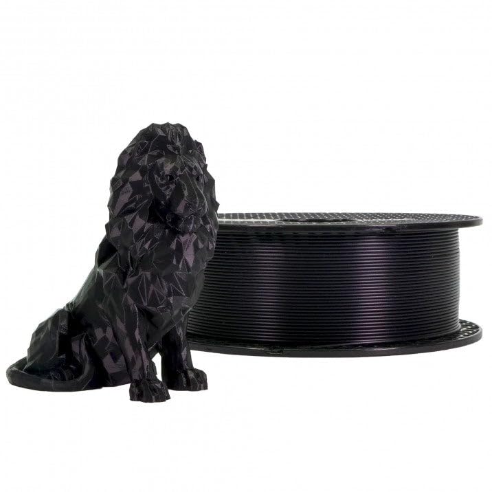 Prusament PLA Jet Black 1kg Spool (2.2 lbs), Filament 1.75mm, Diameter Tolerance +/- 0.02mm Prusament
