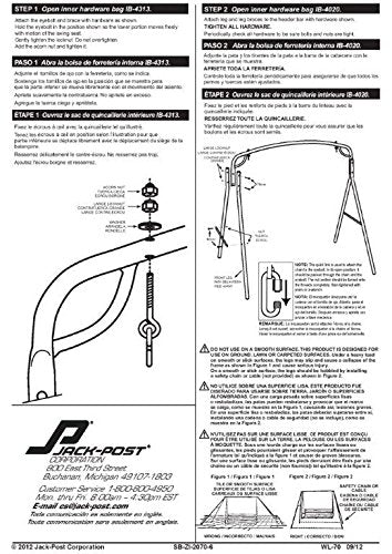 Woodlawn Easy to Assemble Patio Swing Frame with Steel Tubing and Powder Coated Finish for Garden, Lawn, Patio, and Porch Swings, Bronze JACK-POST