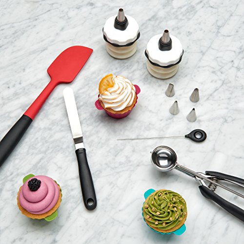 OXO Good Grips Silicone Baking Cups, Multicolor 3 oz.(Pack of 12) OXO