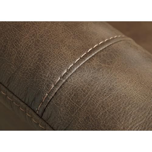 Signature Design by Ashley Yandel Faux Leather Electric Power Lift Recliner for Elderly, Brown Signature Design by Ashley