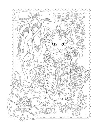 Adult Coloring Creative Kittens Coloring Book (Adult Coloring Books: Pets) Dover Publications