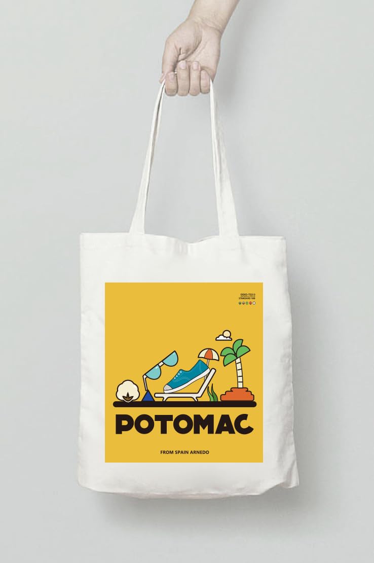 E-Found 20 Pcs Pure White Sublimation Blank Canvas Tote Bag Craft Canvas Bag Screen Printing Blank Bag Material Canvas Tote Bag Shopping Tote Bags for DIY Carry Books and Lunch Box E-Found